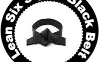 Six Sigma Black Belt